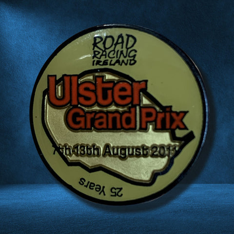 Ulster Grand Prix 2011 Race Pin Badge