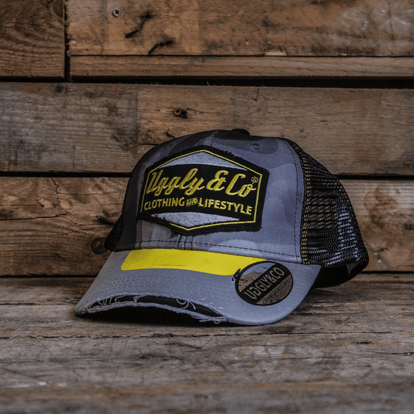 Two Stroke Smoker Grey Trucker Cap