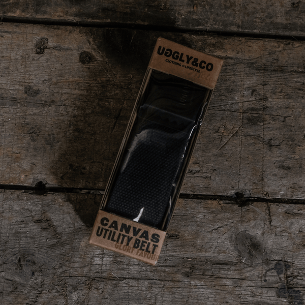 Black Canvas Utility Belt