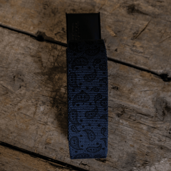 Blue Canvas Utility Belt