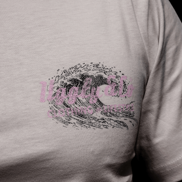 Soft-White Surf Diamond Tee