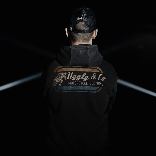 Olive Flat Track Hoodie