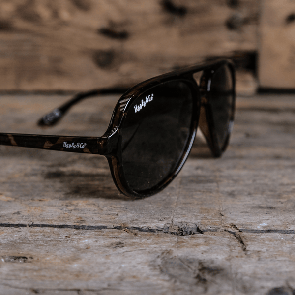 U&C Tortoise Pilot Sunglasses