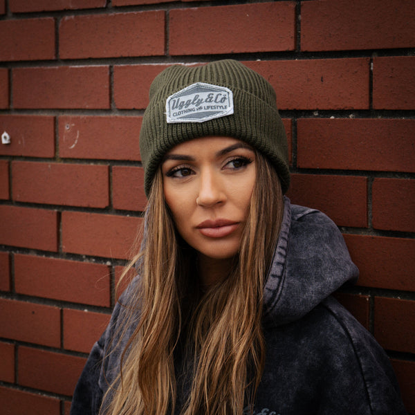 Green Diamond Beanie
