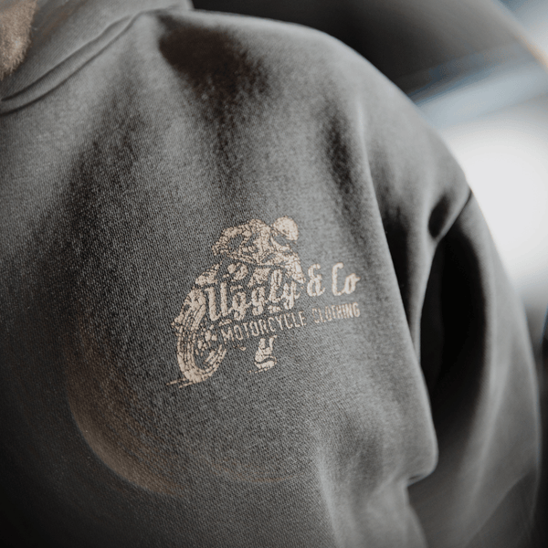Olive Flat Track Hoodie
