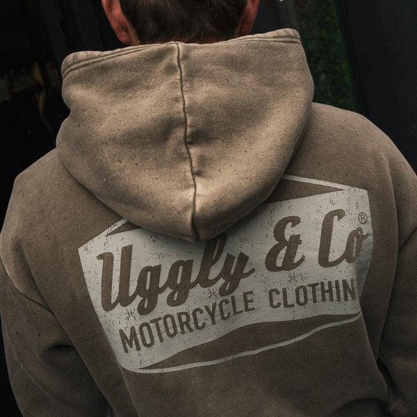 Green Diamond Acid Wash Hoodie