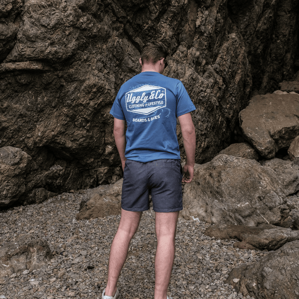 Blue Surf Diamond Tee