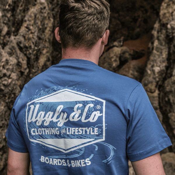 Blue Surf Diamond Tee