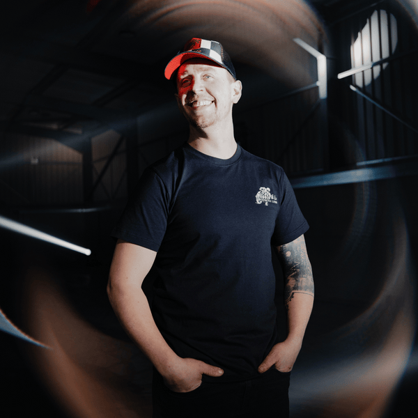 Black Flattrack Tee
