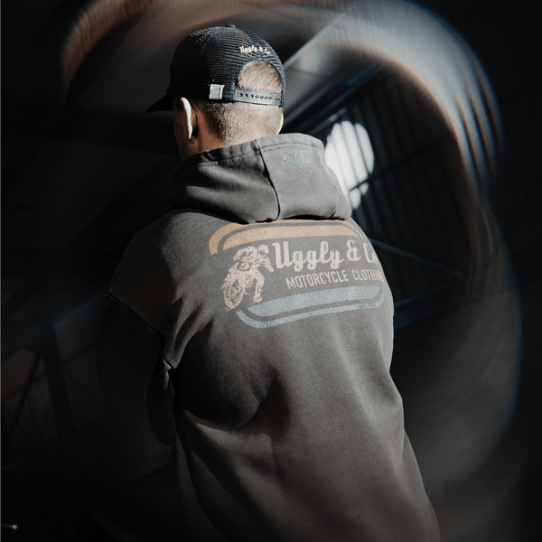 Olive Flat Track Hoodie