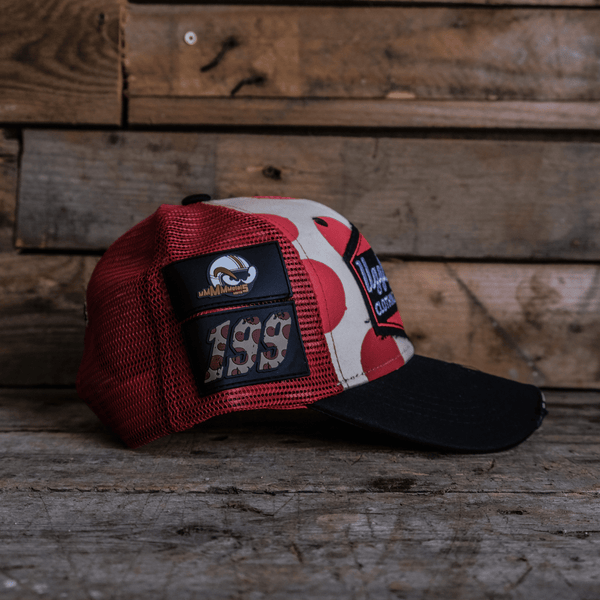Polka Dot Diamond Trucker Hat