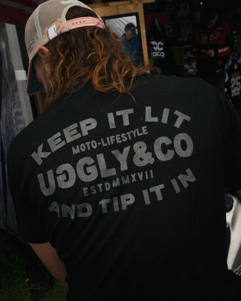 Keep it Lit' Black T-Shirt