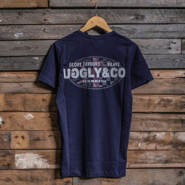 Navy Union Jack T-Shirt