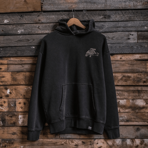 Olive Flat Track Hoodie