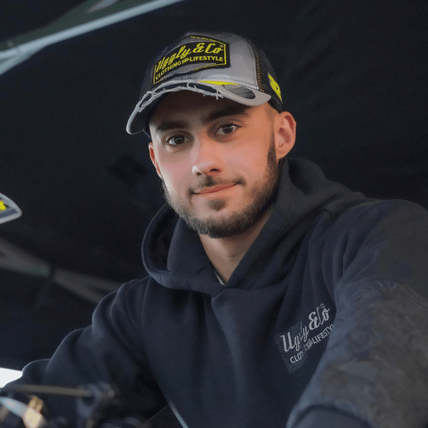 Two Stroke Smoker Grey Trucker Cap