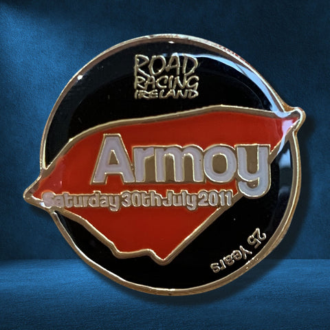 Armoy 2011 Race Pin Badge