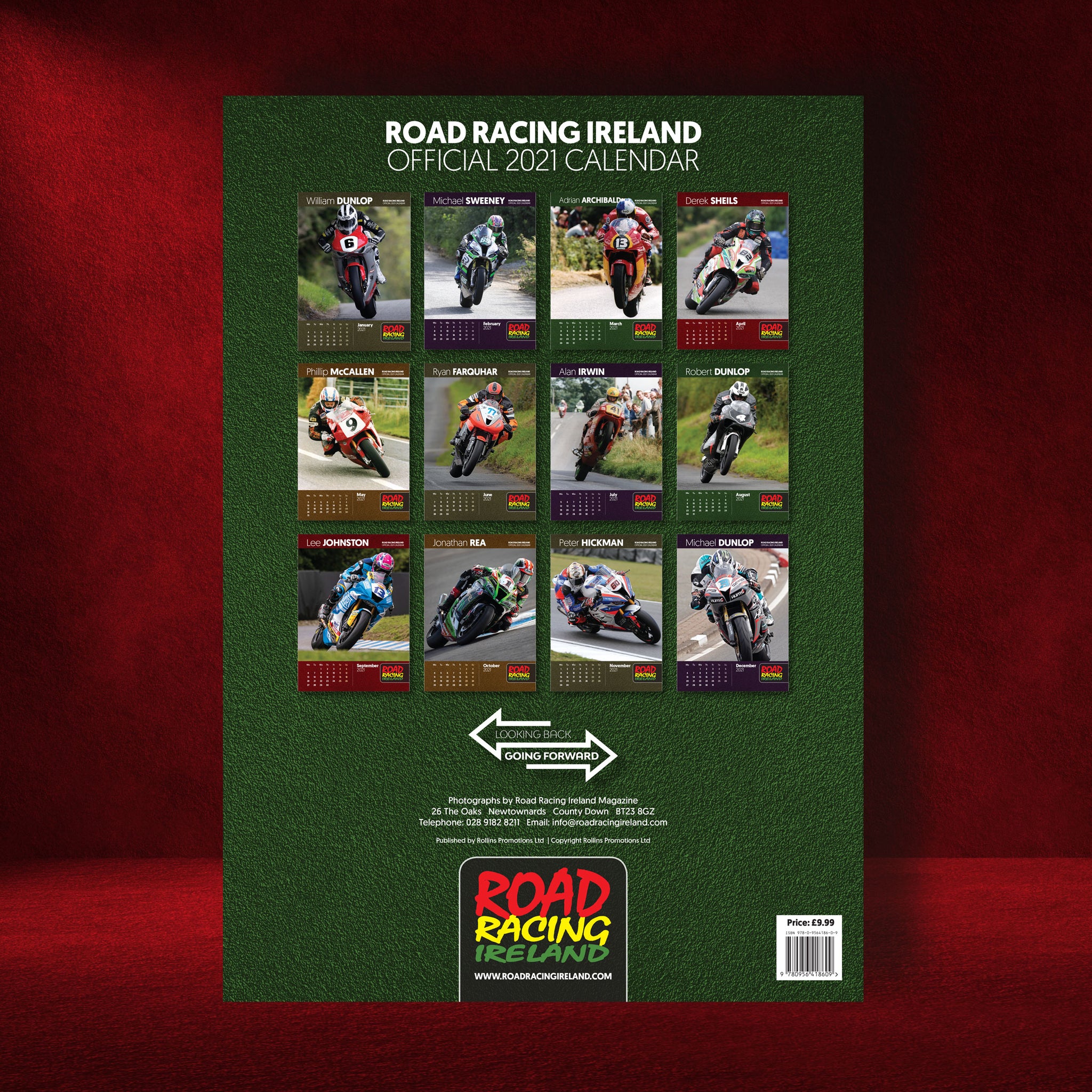 2021 Official RRI Calendar Road Racing Ireland