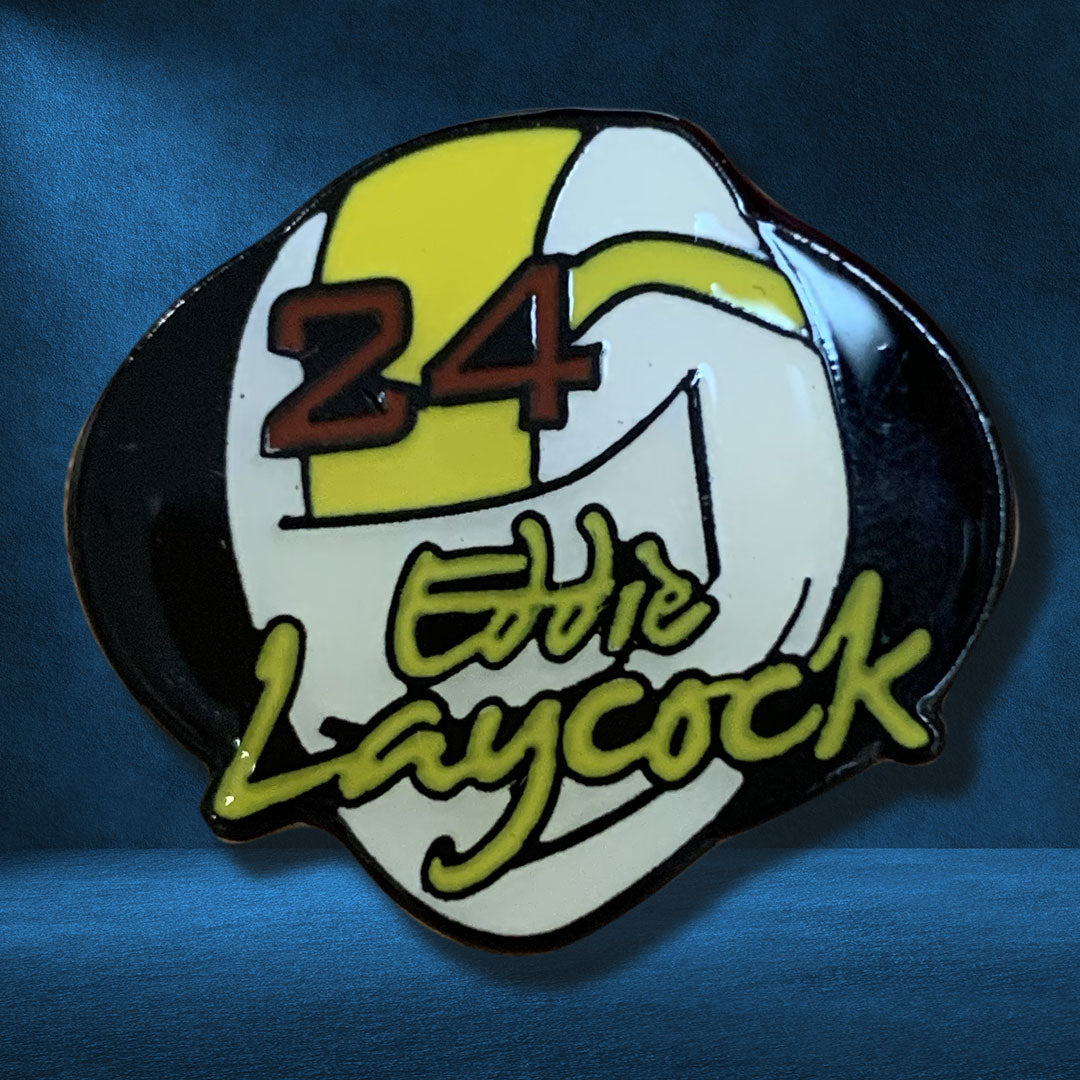 Eddie Laycock Pin Badge