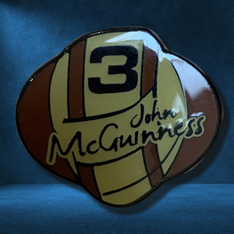 John McGuinness Pin Badge