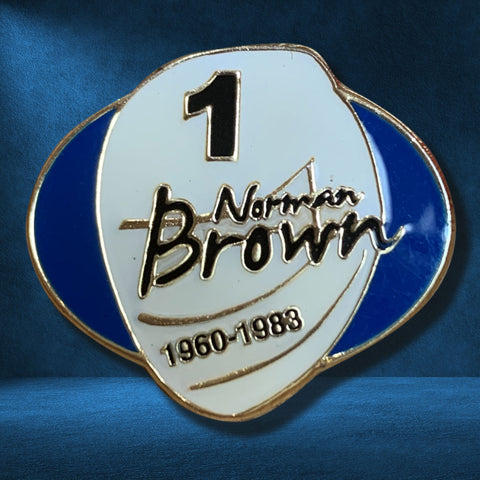 Norman Brown Pin Badge