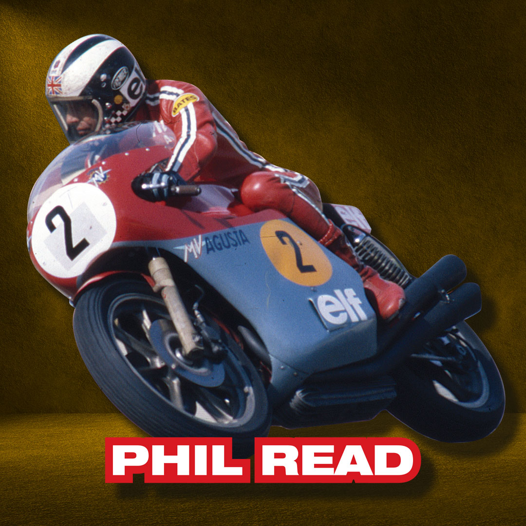 Phil Read Sticker – Road Racing Ireland