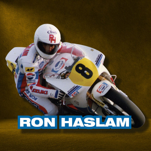 Ron Haslam Sticker